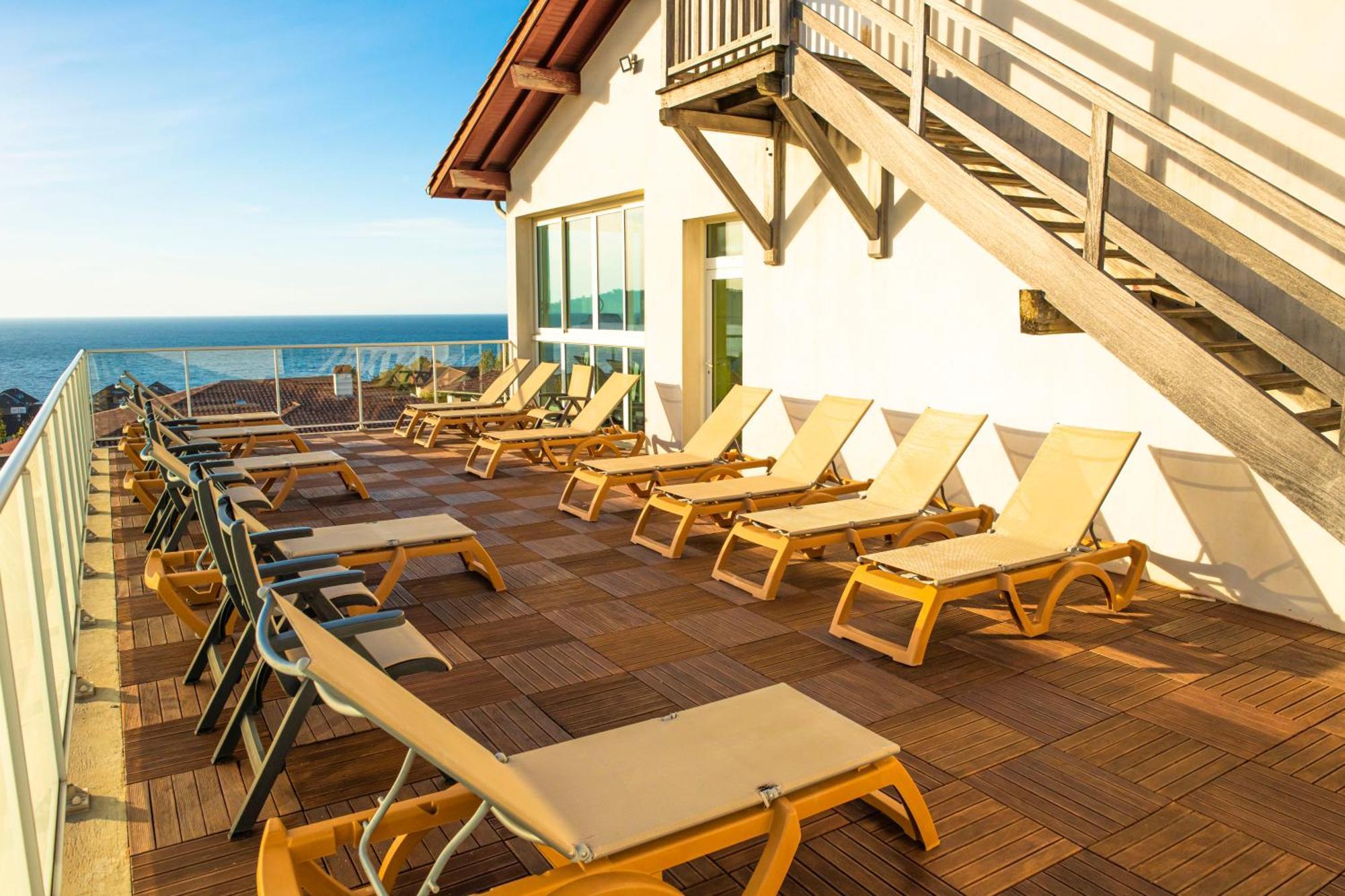 Hotel Azureva Hendaye Exterior foto
